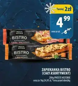 Arhelan Zapiekanka Bistro Proste Historie oferta