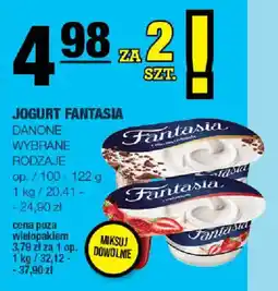 EuroSPAR Jogurt Fantasia Danone Wybrane Rodzaje oferta