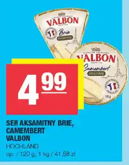 EuroSPAR Ser Aksamitny Brie, Camembert Valbon oferta