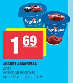 EuroSPAR Jogurt Jogobella Zott Wybrane Rodzaje oferta