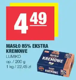 EuroSPAR Masło 85% Ekstra Kremowe Lumiko oferta