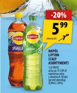 Arhelan NAPÓJ LIPTON (CAŁY ASORTYMENT) oferta