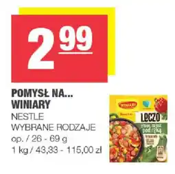 EuroSPAR Pomysł na... Winiary Nestle Wybrane Rodzaje oferta