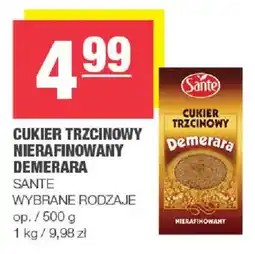 EuroSPAR Cukier Trzcinowy Nierafinowany Demerara Sante oferta