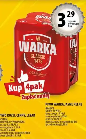 Arhelan Piwo Warka Classic oferta
