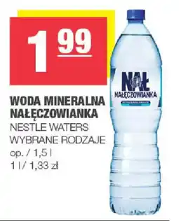 EuroSPAR Woda Mineralna Nałęczowianka Nestle Waters oferta