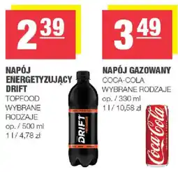 EuroSPAR Napój energetyzujący Drift Topfood oferta