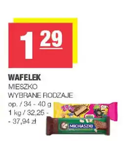 EuroSPAR Wafelki Mieszko Wybrane Rodzaje oferta