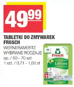 EuroSPAR Tabletki do zmywarek Frosch oferta