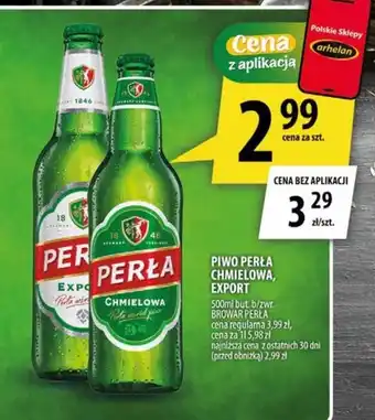 Piwo Perła Chmielowa Export