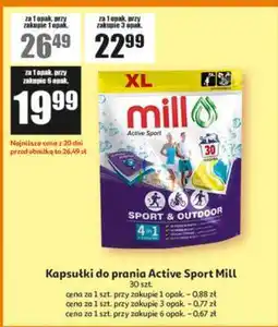 Auchan Kapsułki do prania Active Sport Mill oferta