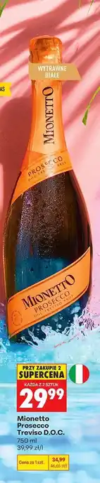 Biedronka Mionetto Prosecco Treviso D.O.C oferta