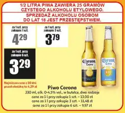 Auchan Piwo CORONA oferta