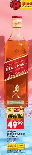 Biedronka Whisky Johnnie Walker Red Label oferta