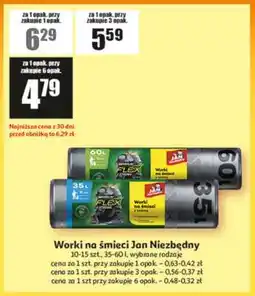 Auchan Worki na śmieci Jan Niezbędny oferta