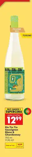Biedronka Rin Tin Tin Sauvignon Blanc & Chardonnay oferta