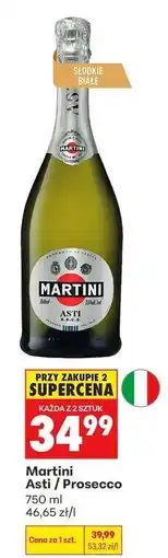 Biedronka Martini Asti, Prosecco oferta