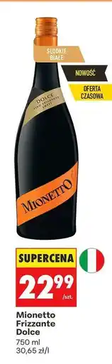 Biedronka Mionetto Frizzante Dolce oferta