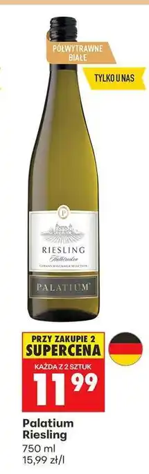 Biedronka Palatium Riesling oferta