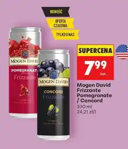 Biedronka Mogen David Frizzante Pomegranate / Concord oferta
