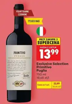 Biedronka Exclusive Selection Primitivo Puglia oferta
