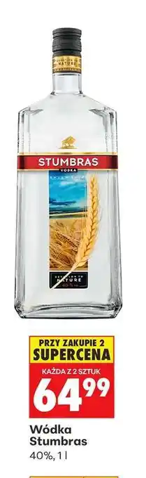 Biedronka WÓDKA STUMBRAS oferta