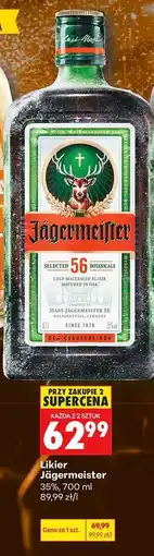 Biedronka Likier Jägermeister oferta