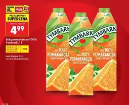 Biedronka Sok pomarańczowa 100% Tymbark, 1 l oferta