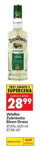 Biedronka Wódka Żubrówka Bison Grass oferta