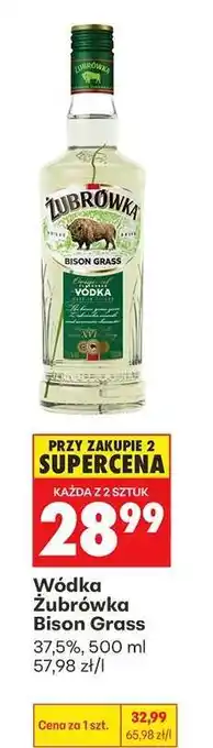 Biedronka Wódka Żubrówka Bison Grass oferta