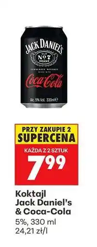 Biedronka Koktajl Jack Daniel’s & Coca-Cola oferta