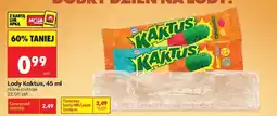 Biedronka Lody Kaktus, 45 ml oferta