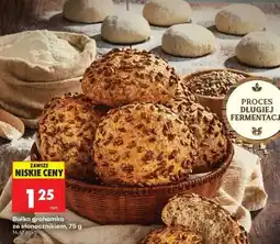 Biedronka Bułka grahamka ze słonecznikiem, 75 g oferta