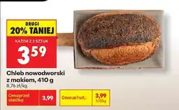 Biedronka Chleb nowodworski z makiem, 410 g oferta