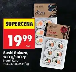 Biedronka Sushi Sakura, 160 g/180 g oferta