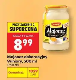 Biedronka Majonez dekoracyjny Winiary 500 ml oferta