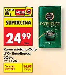 Biedronka Kawa mielona Cafe d'Or Excellence, 500 g oferta