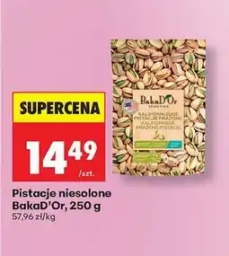 Biedronka Pistacje niesolone BakaD’Or, 250 g oferta