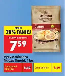 Biedronka Pyzy z mięsem Nasze Smaki, 1 kg oferta