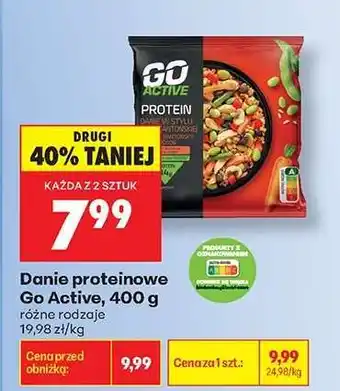 Biedronka Danie proteinowe Go Active, 400 g oferta