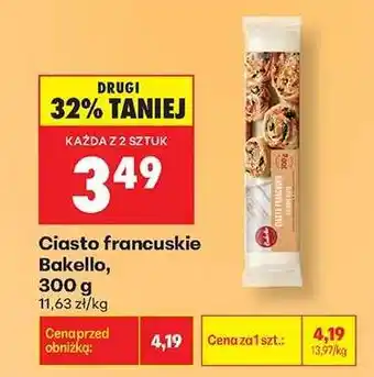 Biedronka Ciasto francuskie Bakello, 300 g oferta