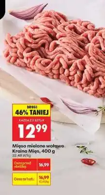 Biedronka Mięso mielone wołowe Kraina Mięs , 400 g oferta