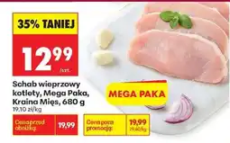Biedronka Schab wieprzowy kotlety, Mega Paka, Kraina Mięs, 680 g oferta