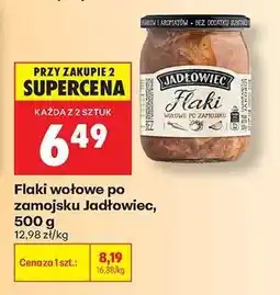 Biedronka Flaki wołowe po zamojsku Jadłowiec, 500 g oferta