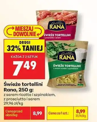 Biedronka Świeże tortellini Rana, 250 g oferta