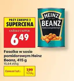 Biedronka Fasolka w sosie pomidorowym Heinz Beanz, 415 g oferta