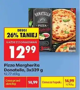 Biedronka Pizza Margherita Donatello 3x339 g oferta
