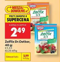 Biedronka Żelfix Dr.Oetker, 40 g oferta