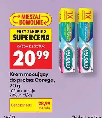 Biedronka Krem mocujący do protez Corega, 70 g oferta