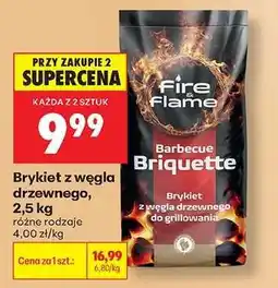 Biedronka Brykiet z węgla drzewnego, 2,5 kg oferta
